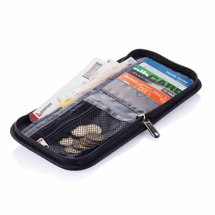 TA 120Toolmart GiftsSWISS PEAK Alpine Zippered Travel Wallet