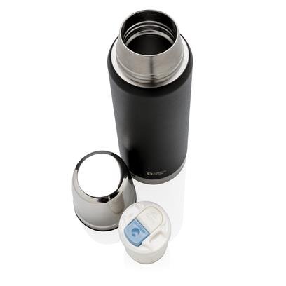 DWSW 102Toolmart GiftsSwiss Peak ELITE - 0.5 L Copper Vacuum Flask - Black