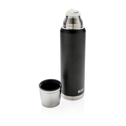 DWSW 101Toolmart GiftsSwiss Peak ELITE - 1 L Copper Vacuum Flask - Black