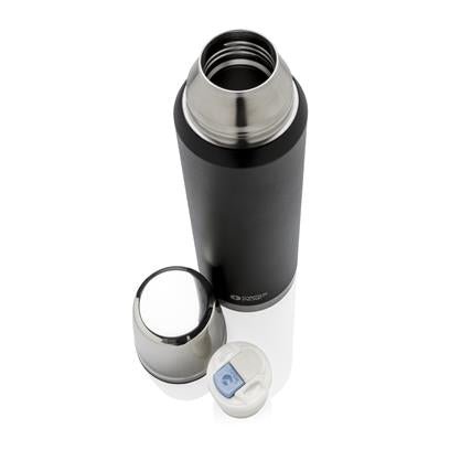 DWSW 101Toolmart GiftsSwiss Peak ELITE - 1 L Copper Vacuum Flask - Black