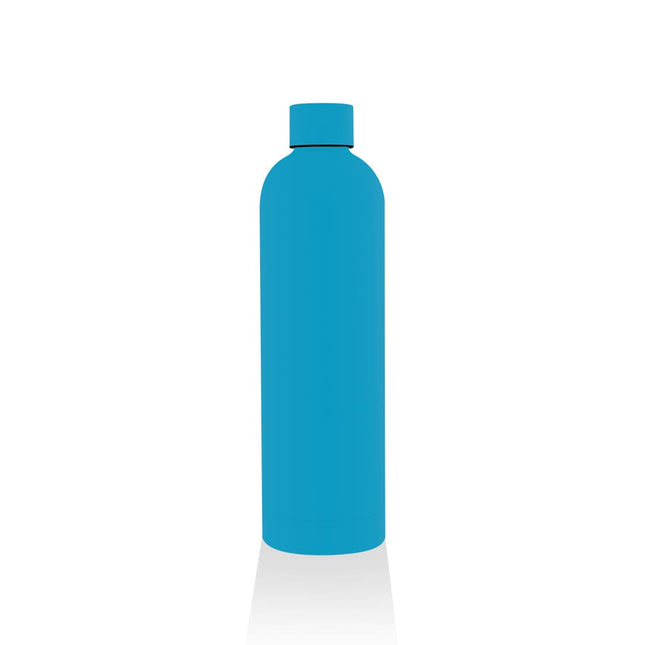 DWGL 3103Toolmart GiftsTAUNUS - Soft Touch Insulated Water Bottle - 750ml - Aqua Blue