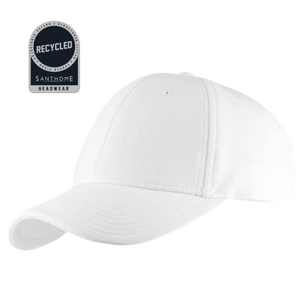 HWSN 501Toolmart GiftsTITAN - Santhome Recycled 6 Panel Adjustable Cap - White