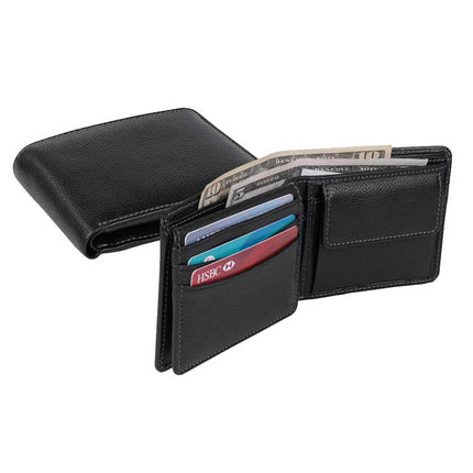 LASN 656 BioToolmart GiftsTOLUCA - SANTHOME Men's Wallet In Genuine Leather (Anti - microbial)