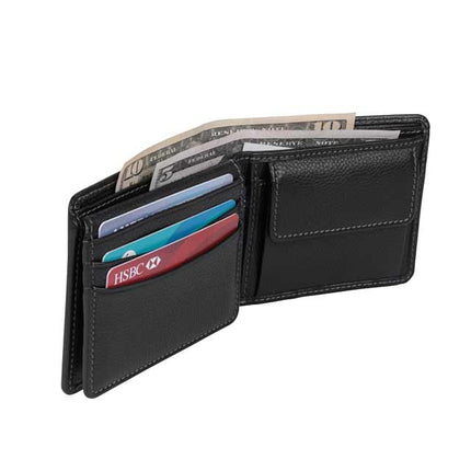 LASN 656 BioToolmart GiftsTOLUCA - SANTHOME Men's Wallet In Genuine Leather (Anti - microbial)