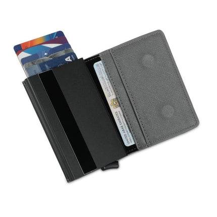 CHSN 1178Toolmart GiftsTORINO - SANTHOME RFID Sliding Card Holder - Dark Grey