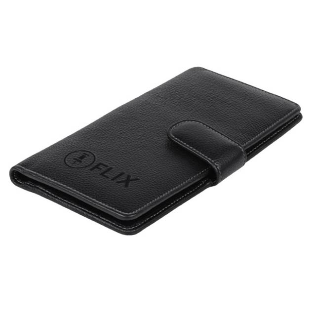 LASN 658 BioToolmart GiftsTORREON - SANTHOME Travel Wallet in Genuine Leather (Anti - microbial)