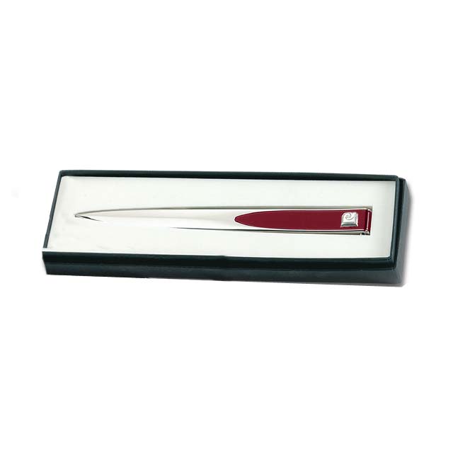 STPC 783Toolmart GiftsTRAPANI - PIERRE CARDIN Letter Opener - Maroon