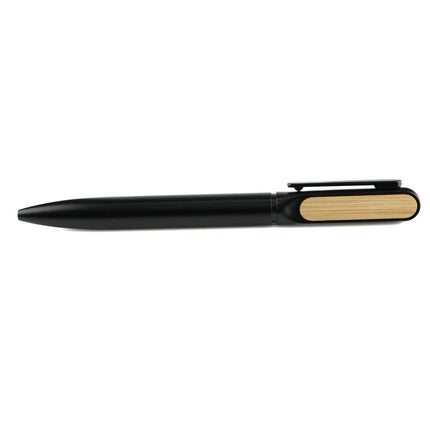 WIMP 269Toolmart GiftsULMEN - Twist Metal Pen with Bamboo on Clip