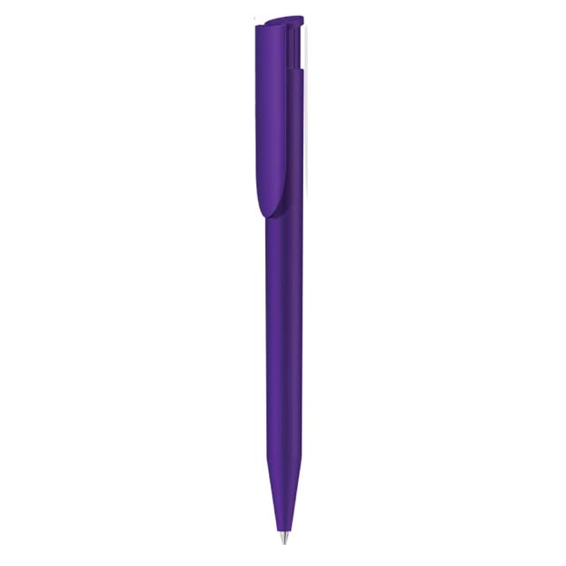 WIPP 608Toolmart GiftsUMA HAPPY Plastic Pen - Purple