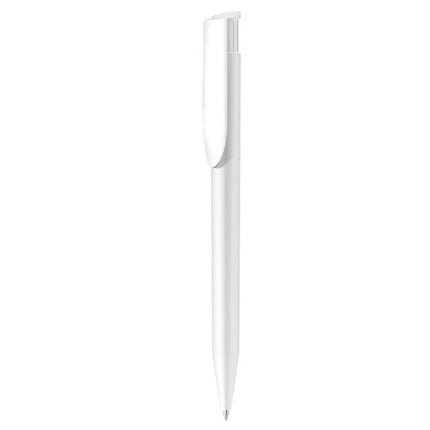 WIPP 602Toolmart GiftsUMA HAPPY Plastic Pen - White