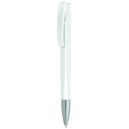 WIPP 5180Toolmart GiftsUMA LINEO SI Plastic Pen - White