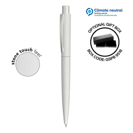 WIMP 444Toolmart GiftsUMA - LUMOS STONE PEN - Light Grey