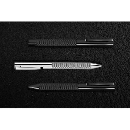 WIMP 5174Toolmart GiftsUMA - MESH Premium Metal Ballpoint Pen - Black