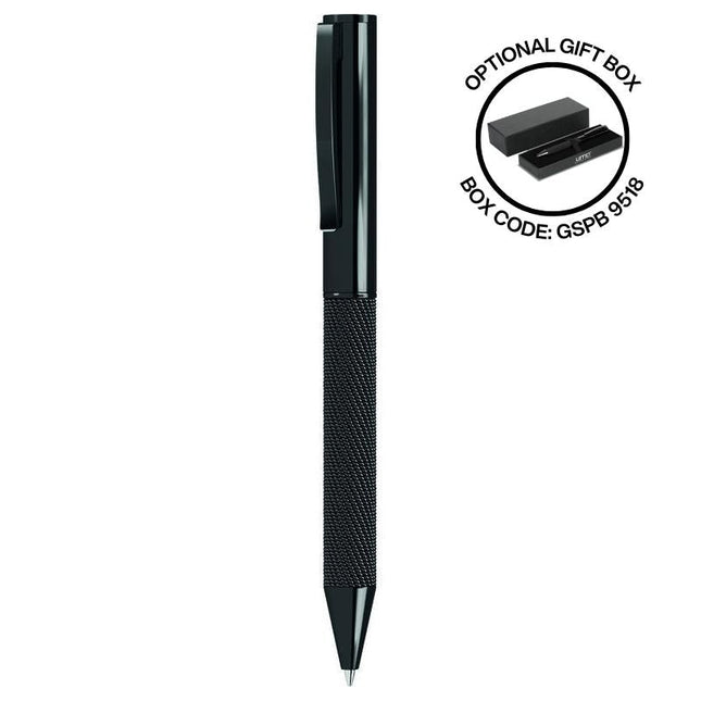 WIMP 5174Toolmart GiftsUMA - MESH Premium Metal Ballpoint Pen - Black