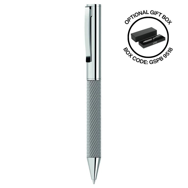 UMA MESH Premium Metal Ballpoint Pen Silver – TOOLMART