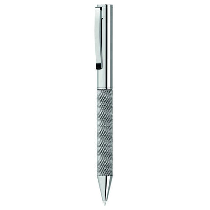 WIMP 5173Toolmart GiftsUMA - MESH Premium Metal Ballpoint Pen - Silver