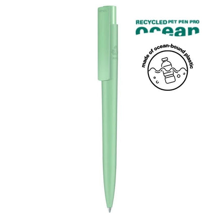 WIPP 5195Toolmart GiftsUMA PRO F OCEAN Recycled Plastic Pen - Light Green