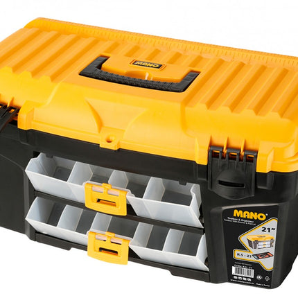 MANO R.S-21 Toolbox With Drawer & Flat Lid 21"