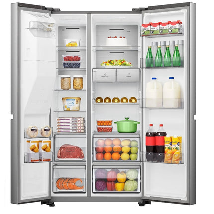 Hisense Side by Side Refrigerator with WiFi 819L , RS819N4ISU