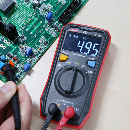 UNI-T Pocket-sized Residential Multimeter , UT123T