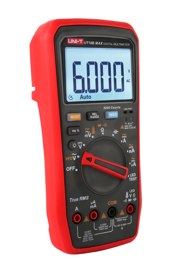 جهاز ملتيميتر UNI-T متعدد الوظائف , UT18B MAX