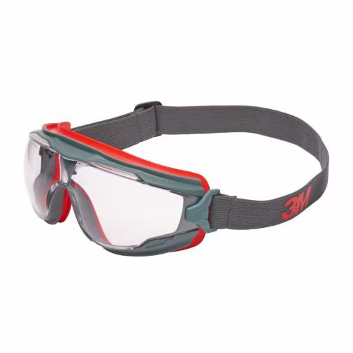 3M GoggleGear 500 Series Gray Safety Goggles Anti-fog
