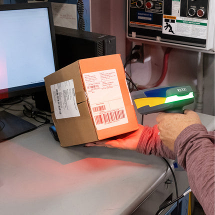 V2200 Industrial Wired Barcode Reader  USBC 3m Coiled Cable