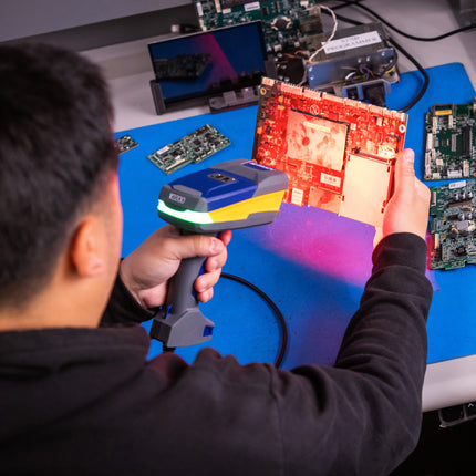 V2200 Industrial Wired Barcode Reader  USBC 3m Coiled Cable