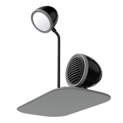 ITLP 1144Toolmart GiftsVEERE - @memorii 3 in 1 Wireless Charger Lamp with Speaker - Black