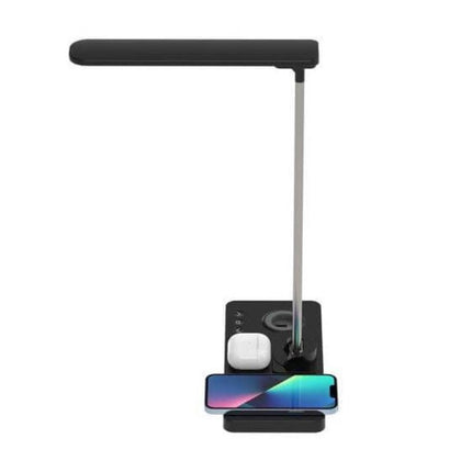 ITWC 1145Toolmart GiftsVELES - @memorii 3 in 1 Wireless Charger with Desk Lamp - Black