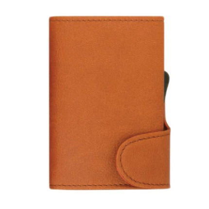 LASN 605Toolmart GiftsVITL - SANTHOME PU Cardholder Wallet Brown