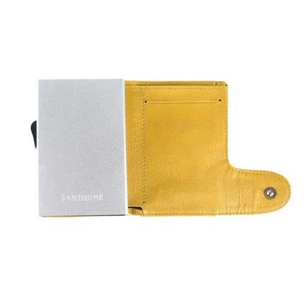 LASN 604Toolmart GiftsVITL - SANTHOME PU Cardholder Wallet Camel