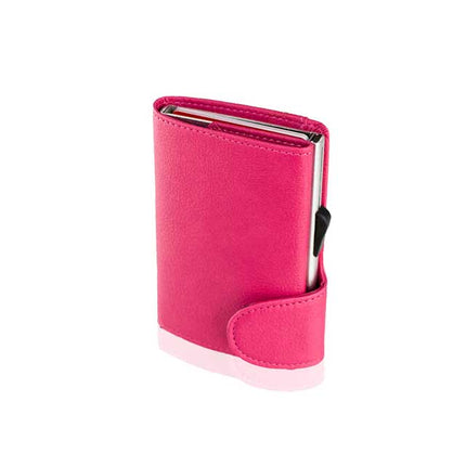 LASN 603Toolmart GiftsVITL - SANTHOME PU Cardholder Wallet Pink