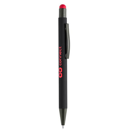 WIMP 267Toolmart GiftsVOJENS - Giftology Metal Soft - touch Ballpen with Stylus - Red