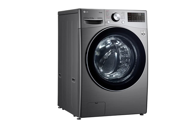 LG,WDL91H62PN,Washer & Dryer 15/8kg with AI Direct Drive, Steam, Silver Color