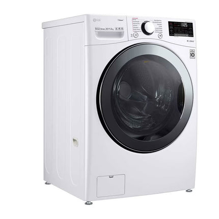 LG,WDV2101WRV,Washer & Dryer 20/12kg, Direct Drive, Steam, White Color