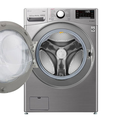 LG Front Load Washer Dryer 18/10kg , WDV1901SRV