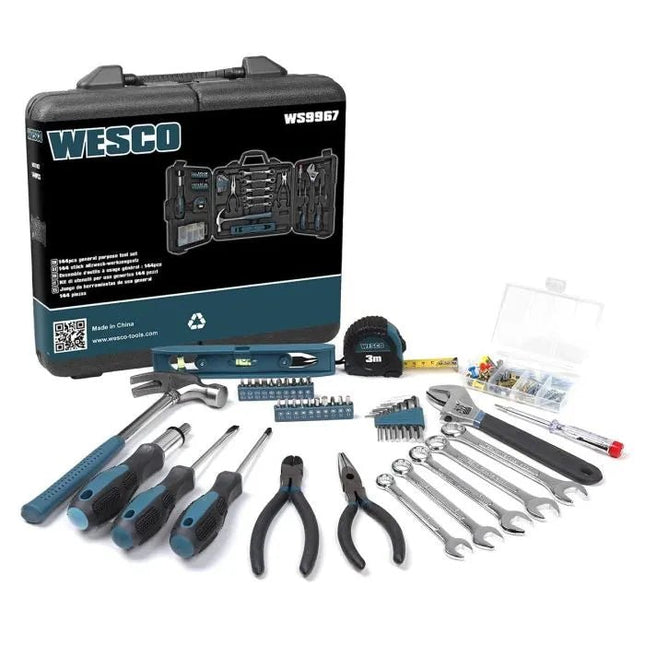 WS9967WescoWesco 144 Piece Household Tool Kit | WS9967