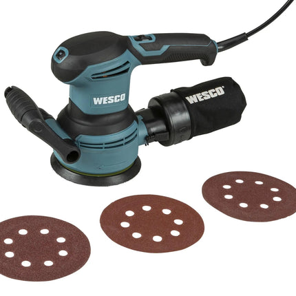 WS4265WescoWesco Orbital Sander 125mm 400W | WS4265