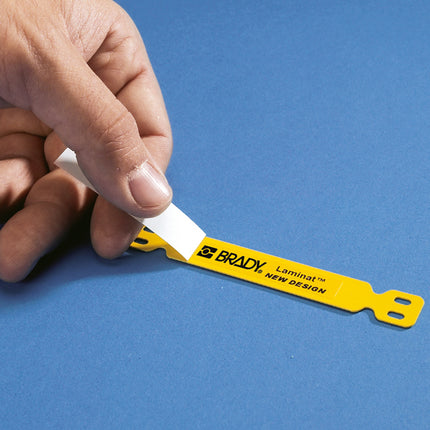 Label Carrier Cable Tags with Laminate
