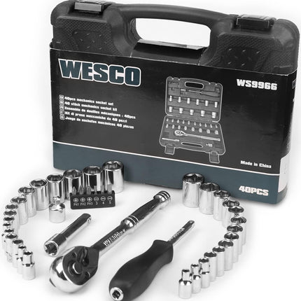 Socket Set - 40-Piece