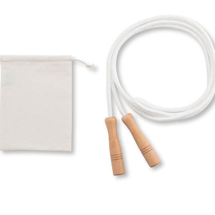 WNEN 165Toolmart GiftsXANTHI - Cotton Jumping Rope in a Cotton Pouch