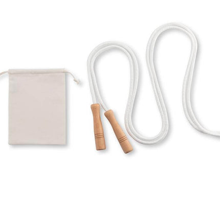 WNEN 165Toolmart GiftsXANTHI - Cotton Jumping Rope in a Cotton Pouch