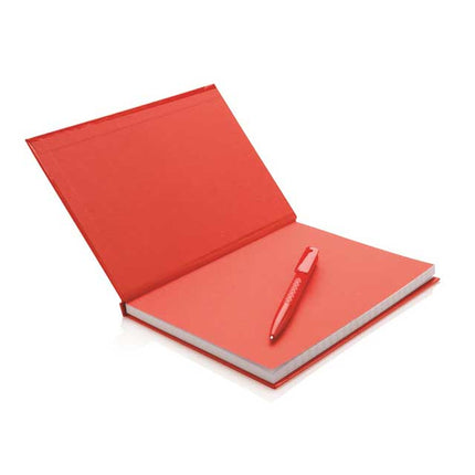 GSXD 113Toolmart GiftsXD A5 Hard Cover Notebook With Pen - Red