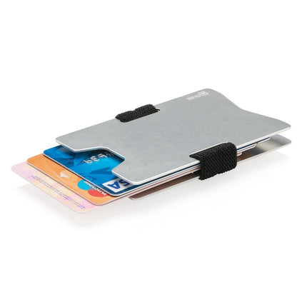 ITXD 727Toolmart GiftsXD RFID Blocking Cards wallet - Silver