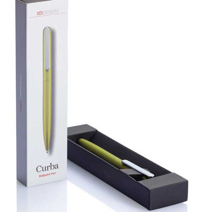 MP 895 - GreenToolmart GiftsXDDESIGN Curba Metal Pen Green