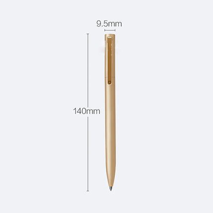 قلم حبر المنيوم ذهبي | Mi Aluminum Roller Pen