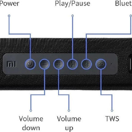 MI Bluetooth Speaker 16W - BLUE