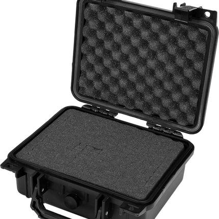 حقيبة عدة بلاستك سوداء حجم وسط | yt-08901