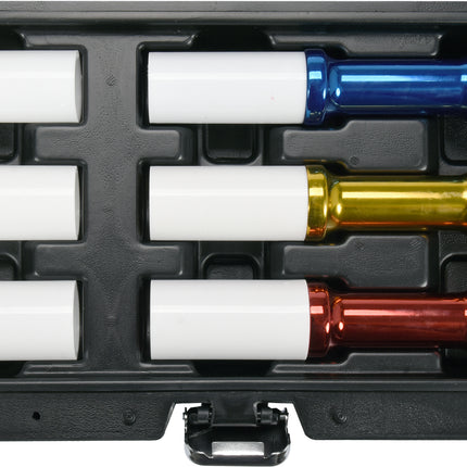 Long Impact Socket Set 1/2 "Crmo For Alloy Wheels